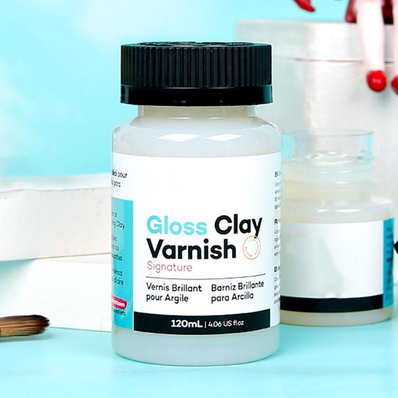 Air Dry Clay - 120ml Acrylic Varnish Gloss Clay Air
