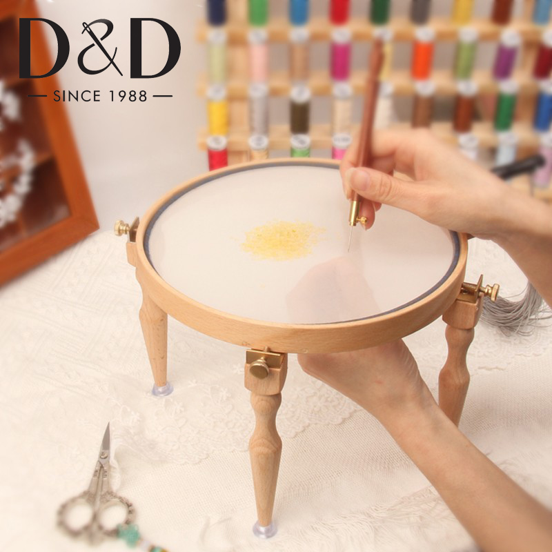 Embroidery Hoop Kit - 3/4Pcs Adjustable Portable Wooden Embroidery Hoop