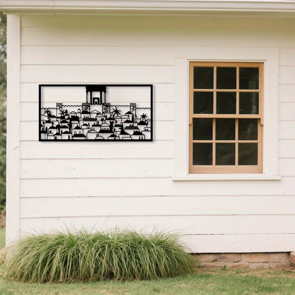 Art & Craft Toys For Kids - CIFBUY Metal Wall Art Jerusalem Mural