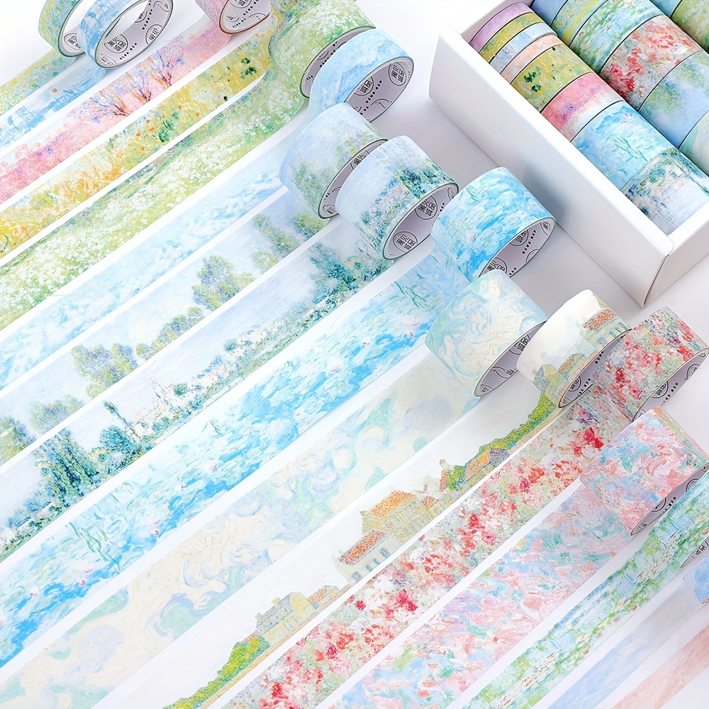 Washi Tape Rolls - 20 Rolls Vintage Garden Washi Tape