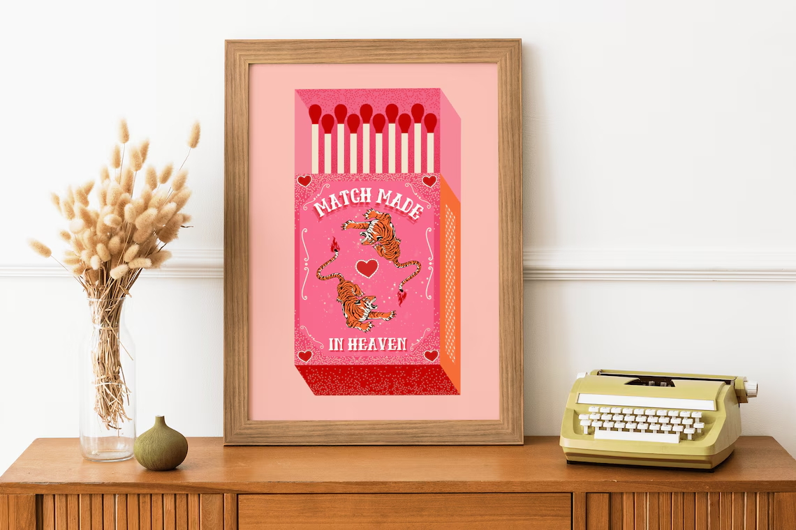 Match Made In Heaven Pink Matc - Art Craft Kitchen 评论和价格
