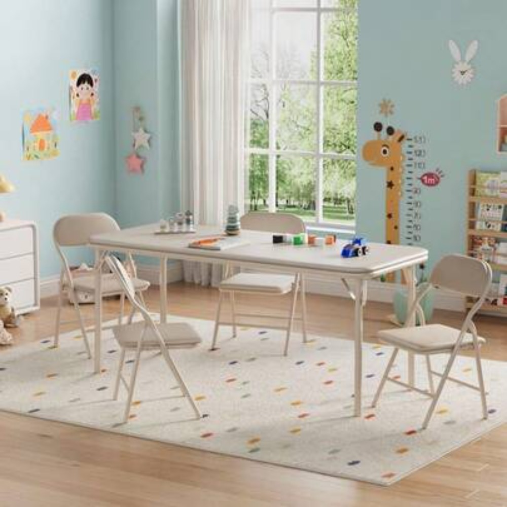Kids Activity Table Set Foldin - Art Craft Toddlers 评论和价格