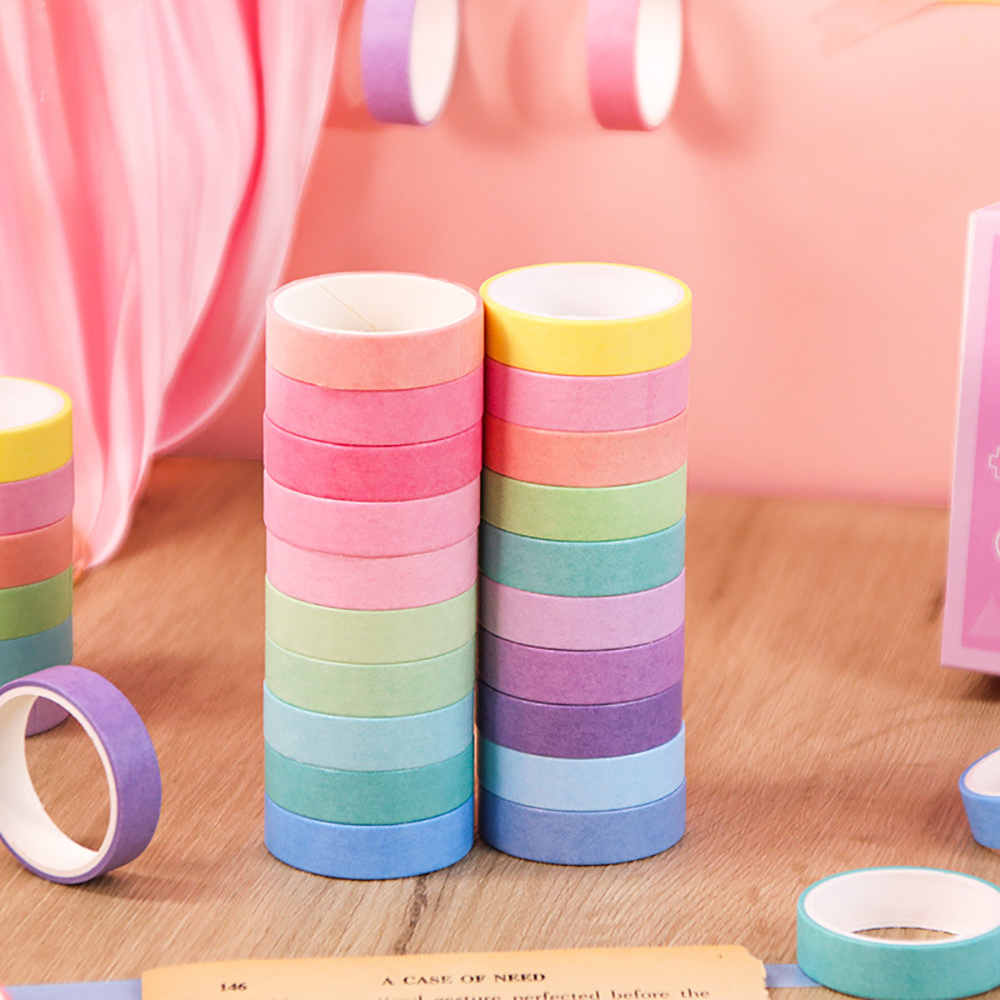 20 Roll Washi Tape Set Diamond - Washi Tape Rolls 评论和价格