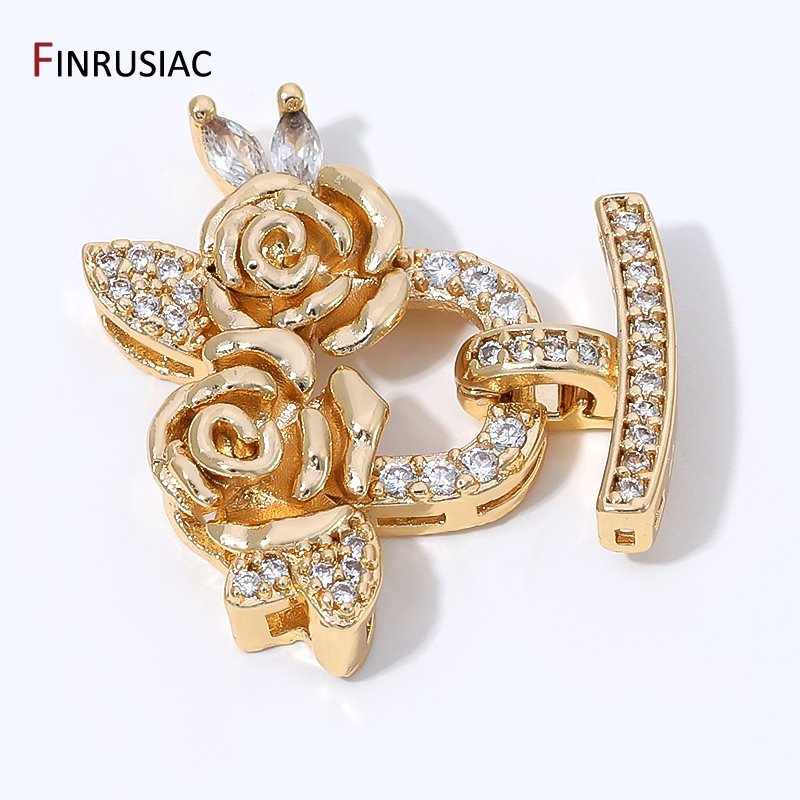 14K Gold Plated Brass Zircon F - Art Craft Flower 评论和价格