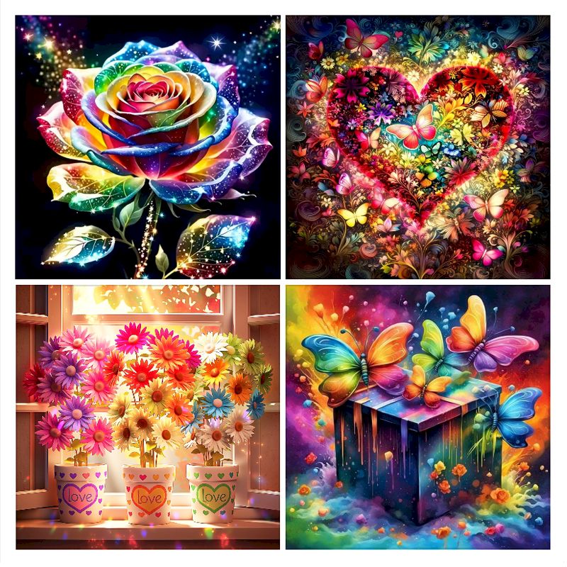 SDOYUNO DIY 5D Diamond Paintin - Art Craft Ideas With Paper 评论和价格