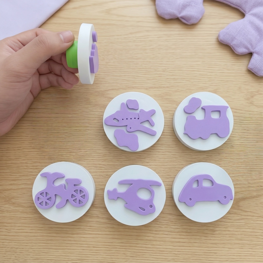 6Pcs EVA Vehicle Foam Stamps,  - Art Craft Education 评论和价格