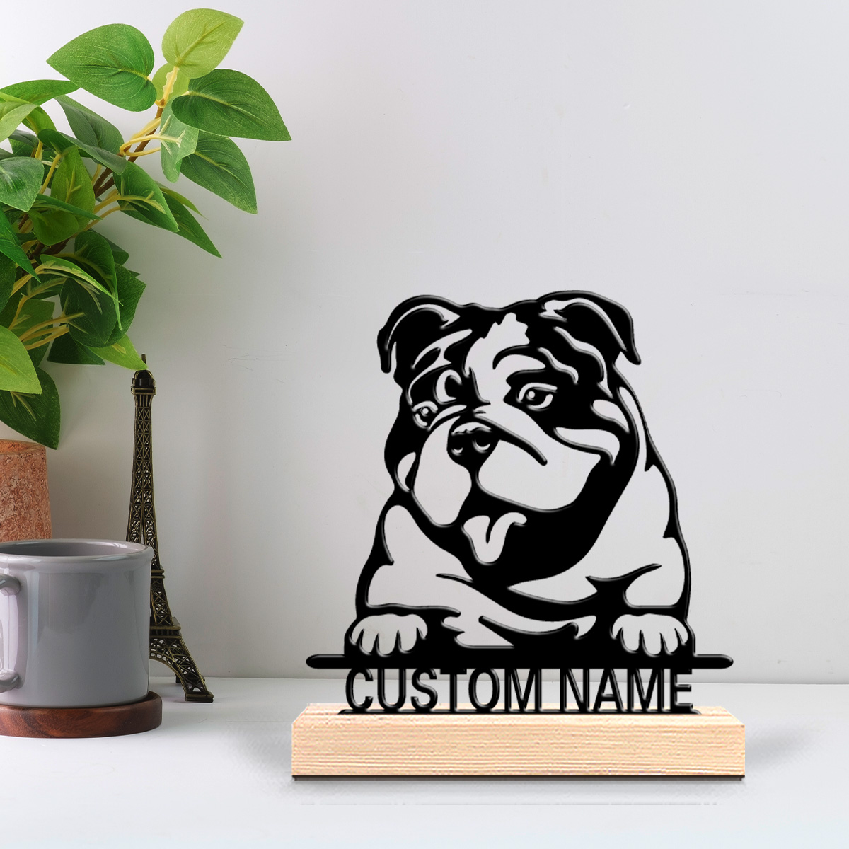 1pc Creative pug Personalized  - Art Craft Names 评论和价格
