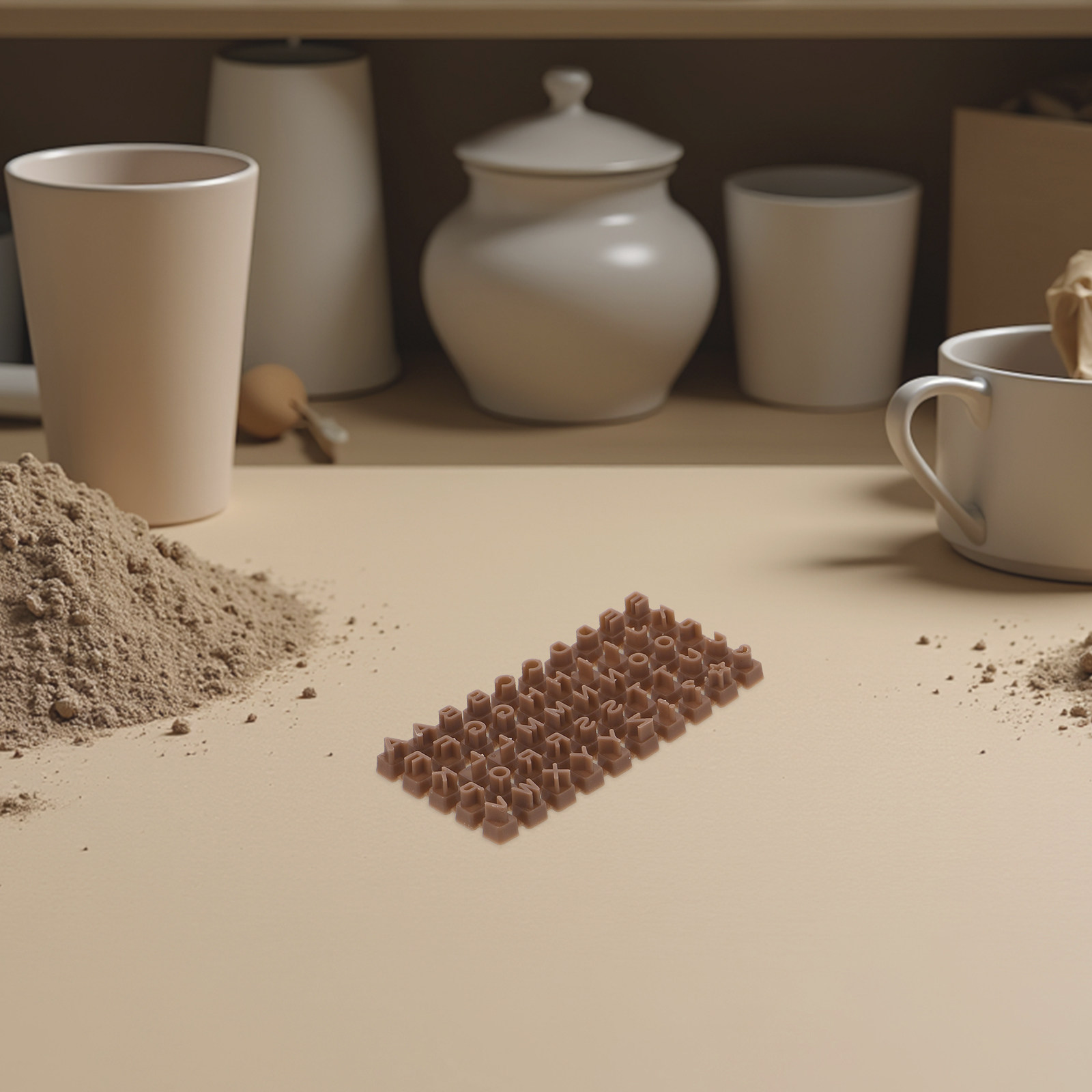 2Sets Clay Letter Stamps Alpha - Air Dry Clay 评论和价格