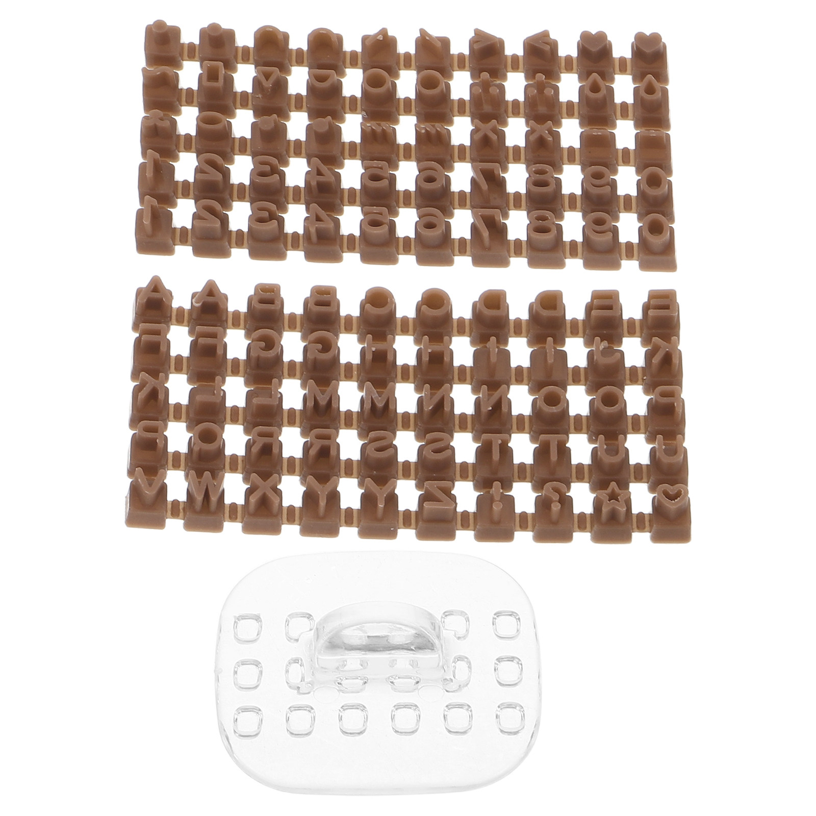 2Sets Clay Letter Stamps Alpha - Air Dry Clay 评论和价格