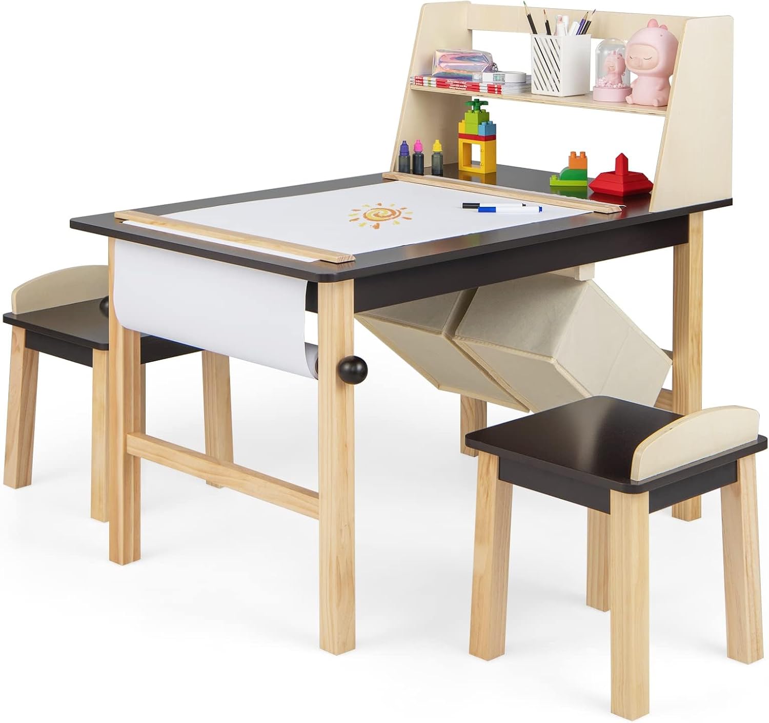 Kids Art Table and Chair Set,  - Art Craft Toddlers 评论和价格