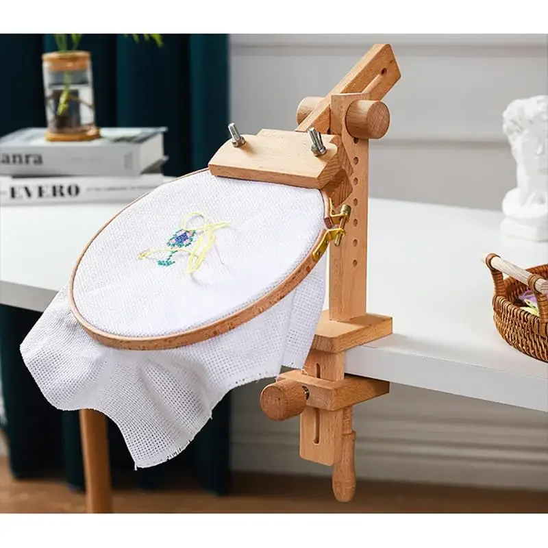 360° Rotation Adjustable Deskt - Embroidery Hoop Kit 评论和价格