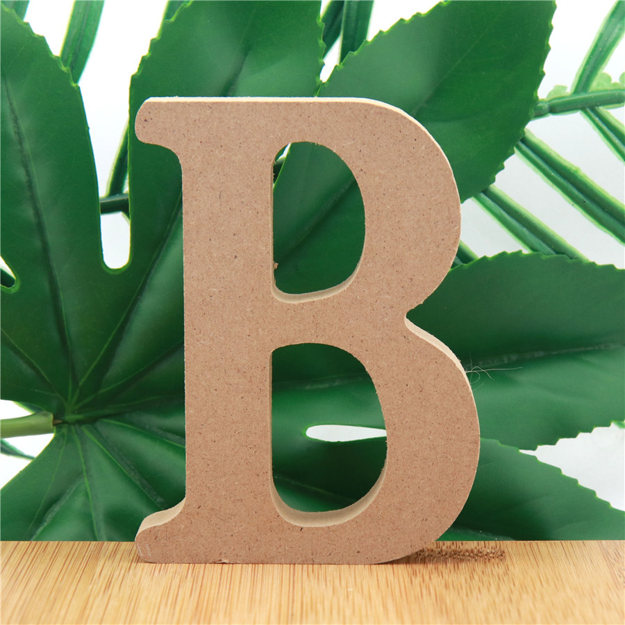 1pc 10cm Wood Color Wooden Let - Art Craft Names 评论和价格