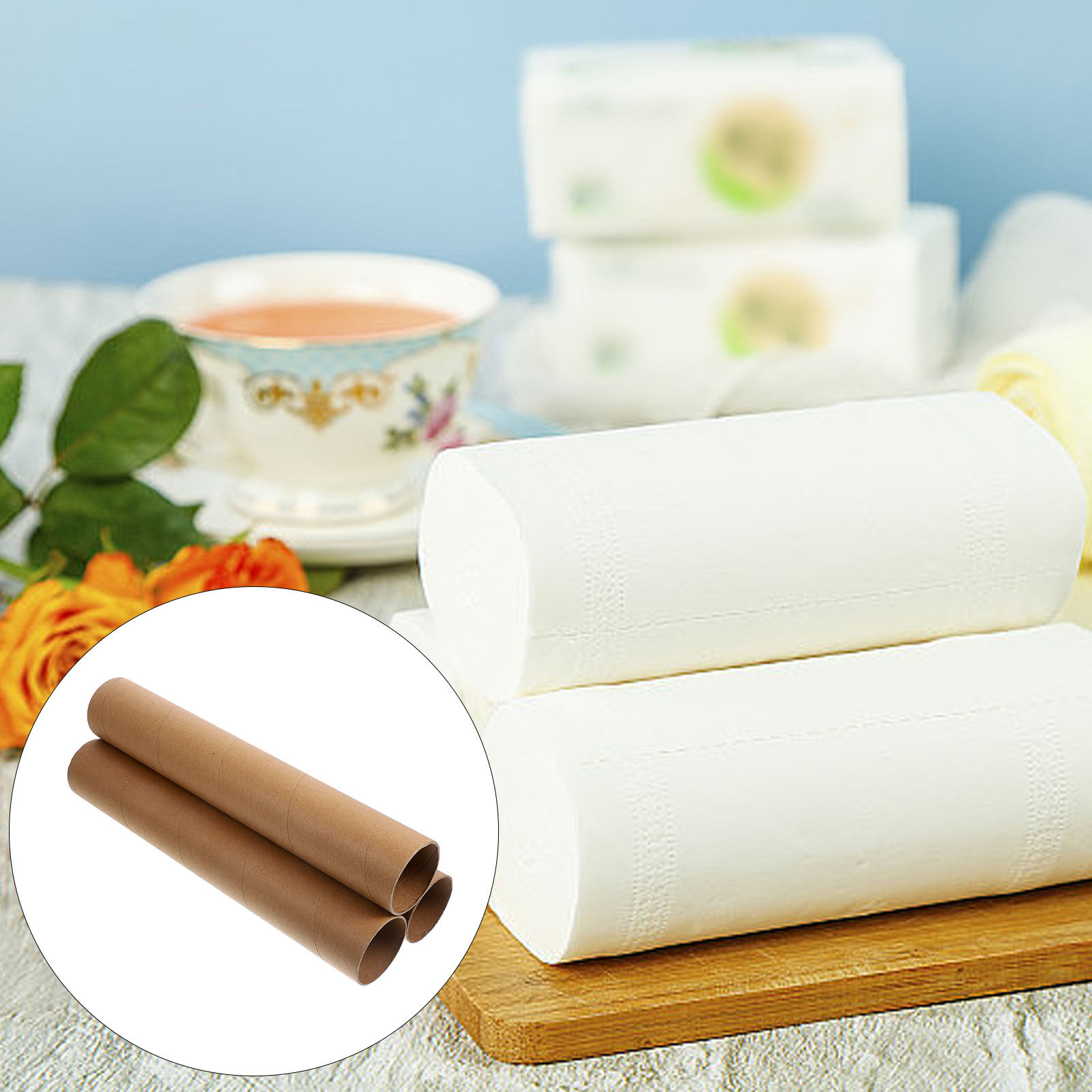 3Pcs Paper Tube DIY Craft Roll - Art Craft Education 评论和价格