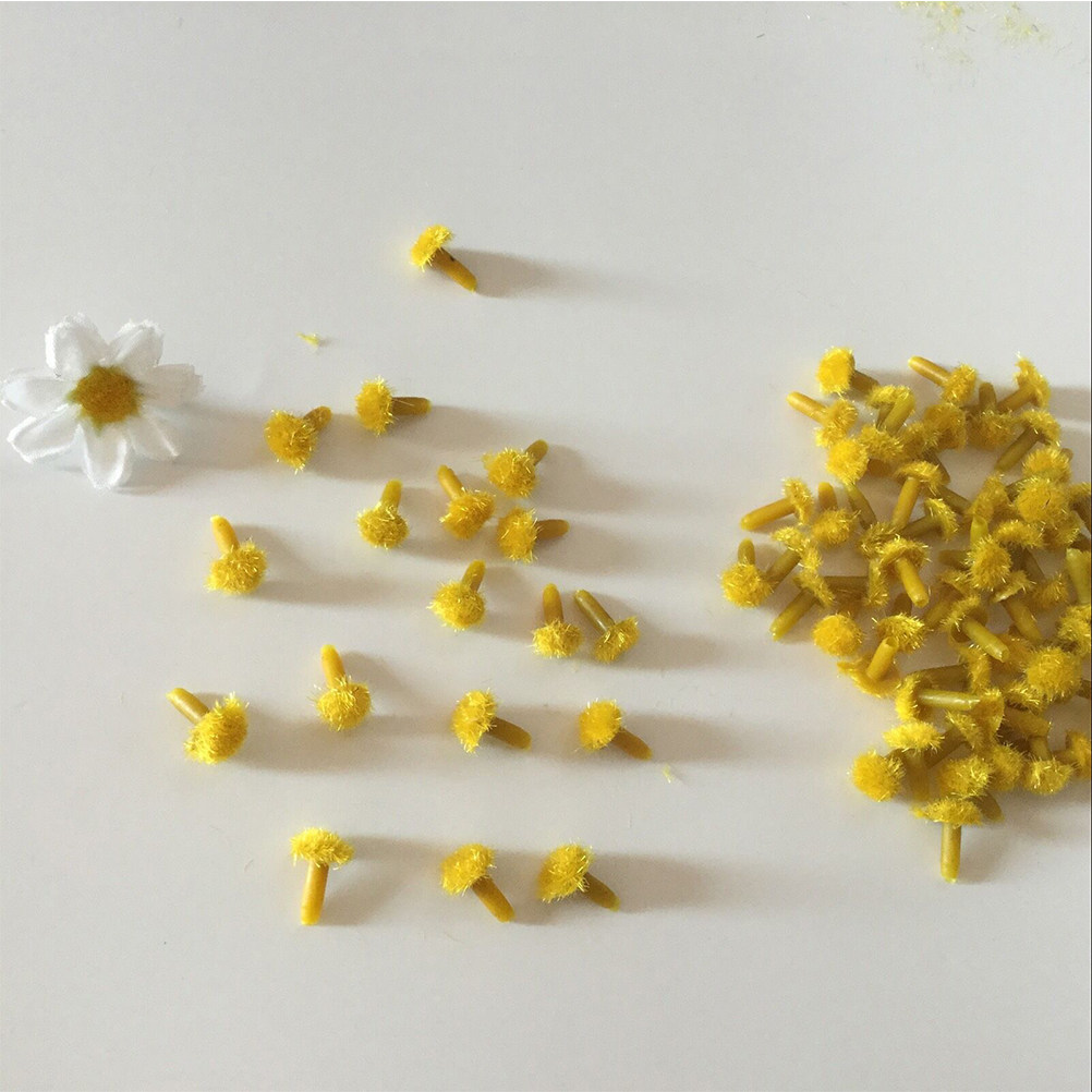 200Pcs Vivid Sunflower Flower  - Art Craft Flower 评论和价格