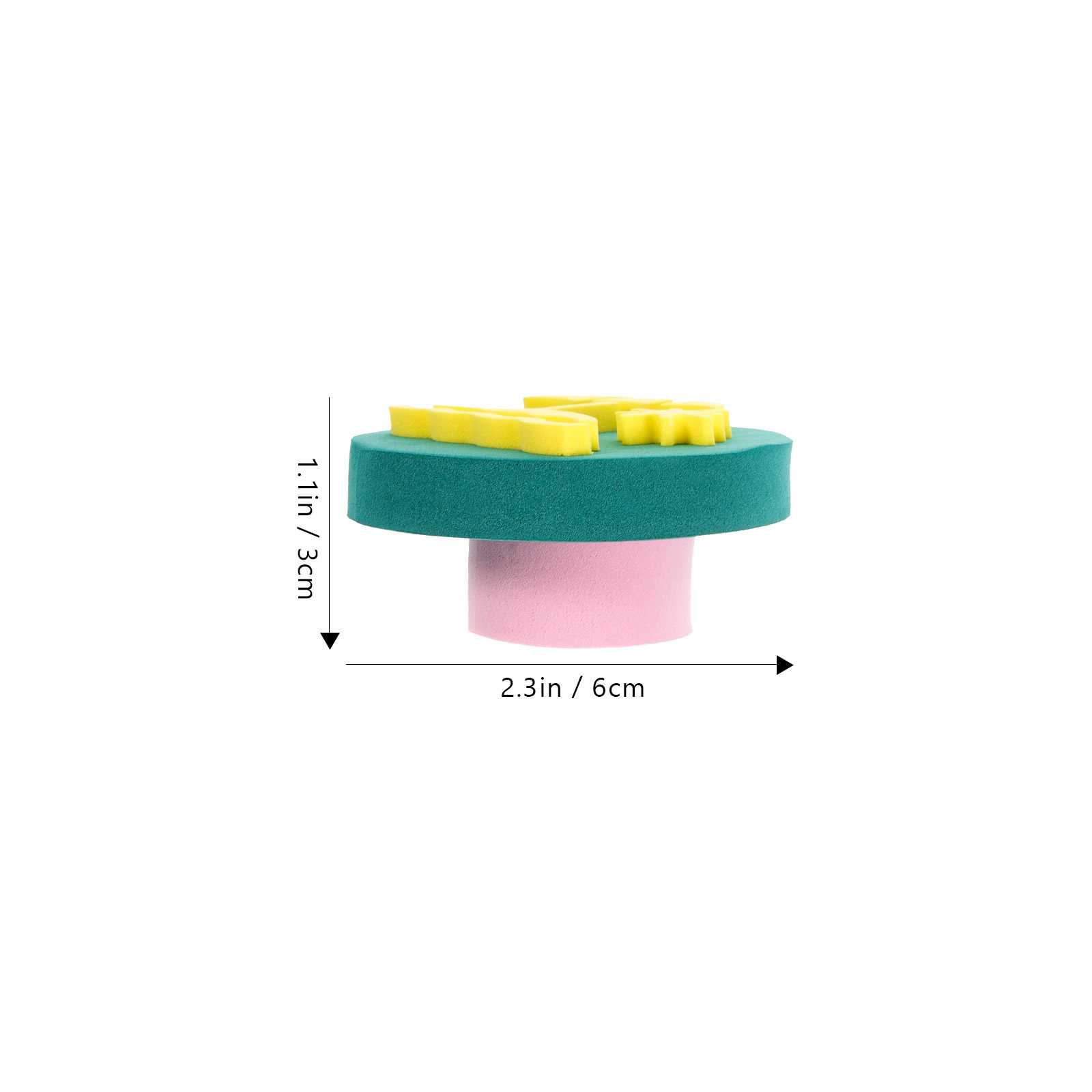 6Pcs Washable Sponge Stamper f - Art Craft Education 评论和价格