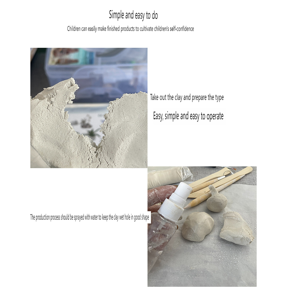 500g Air-Dry Modeling Clay No- - Air Dry Clay 评论和价格