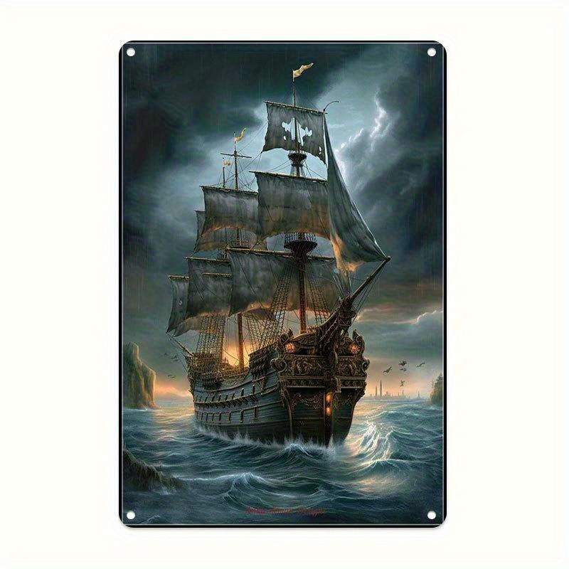 Vintage Nautical Sailing Ship  - Art Craft Kitchen 评论和价格