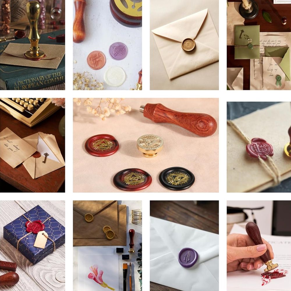 Custom Wax Seal Stamp,Personal - Batik Wax Kit 评论和价格