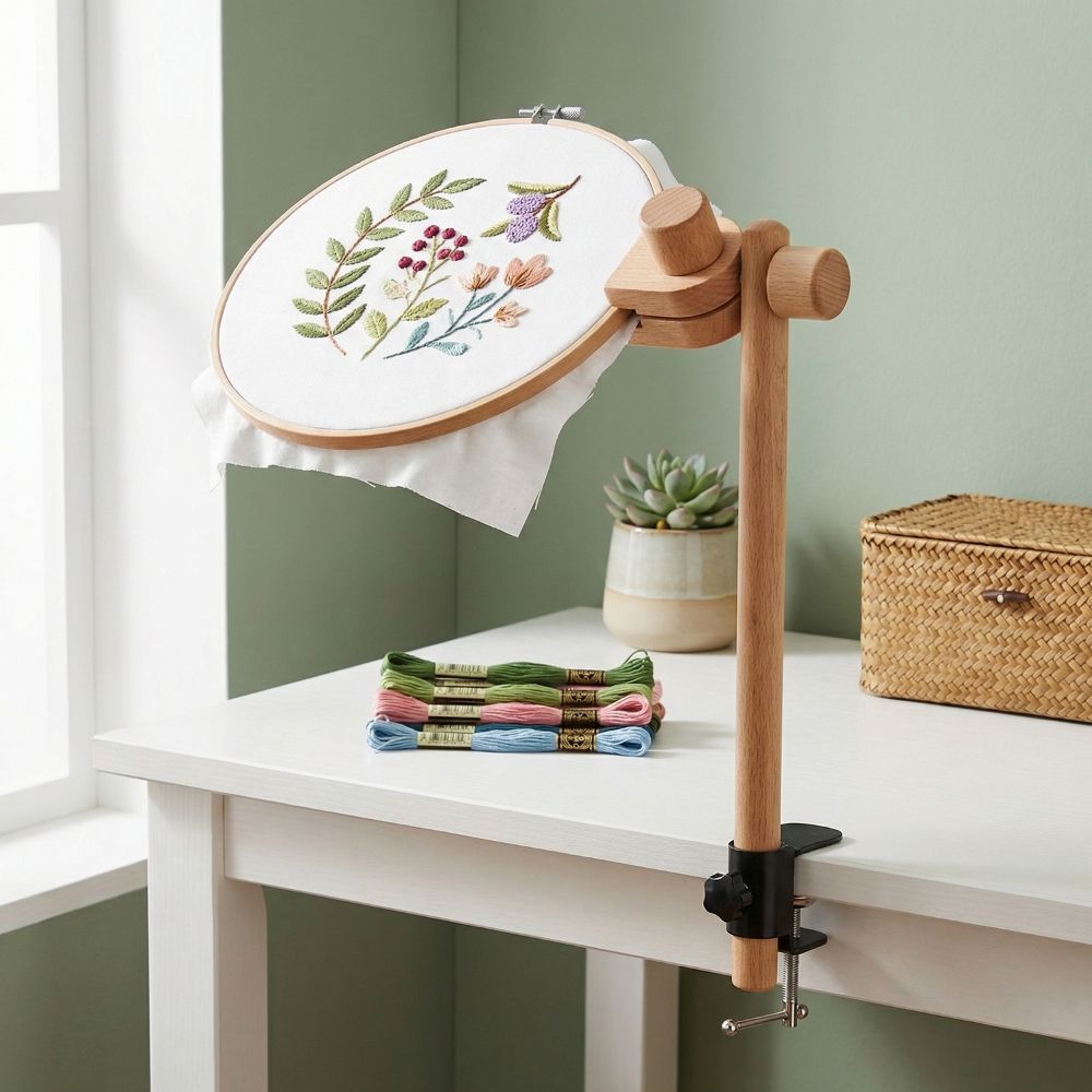 Beech Wood Embroidery Frame La - Embroidery Hoop Kit 评论和价格