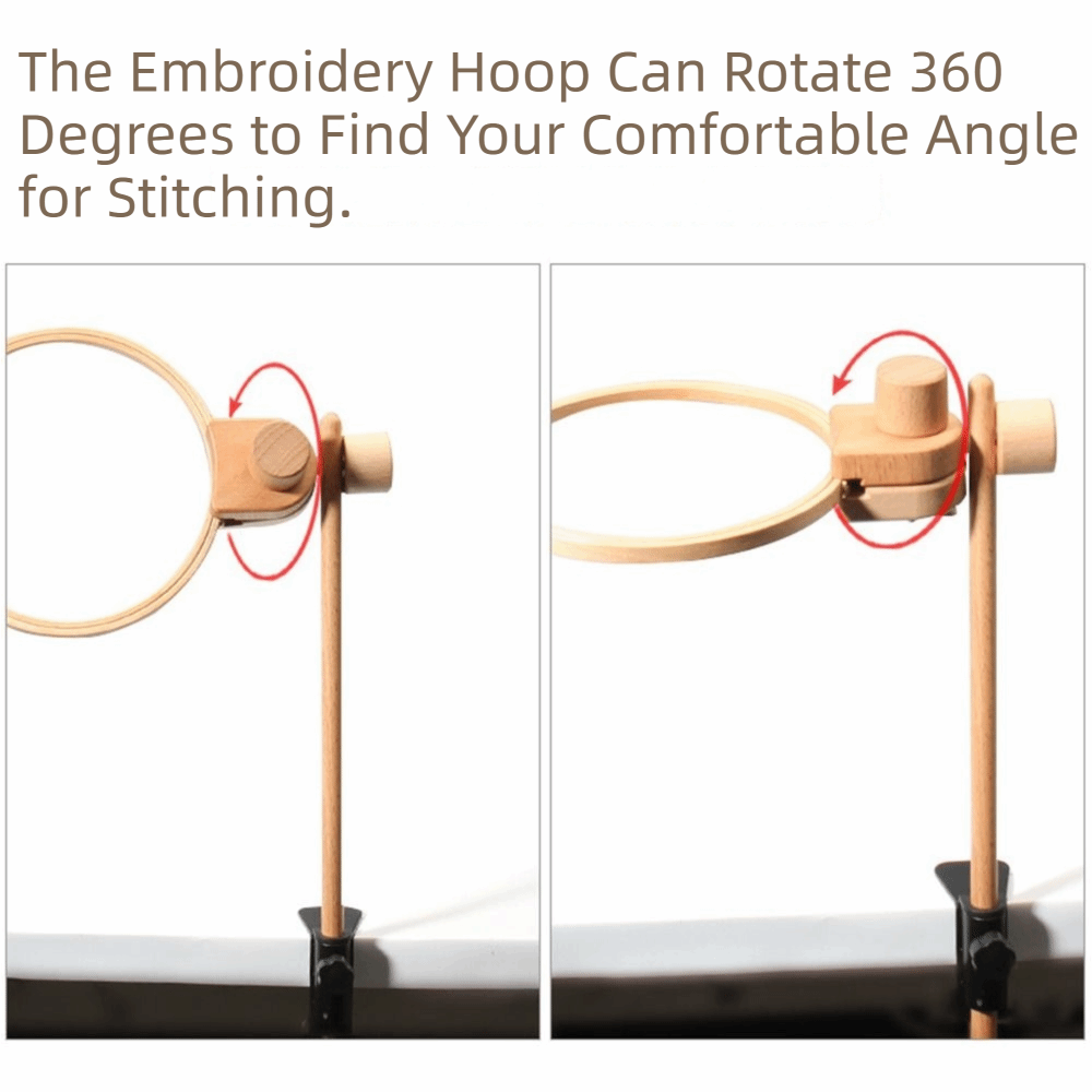 Beech Wood Embroidery Frame La - Embroidery Hoop Kit 评论和价格
