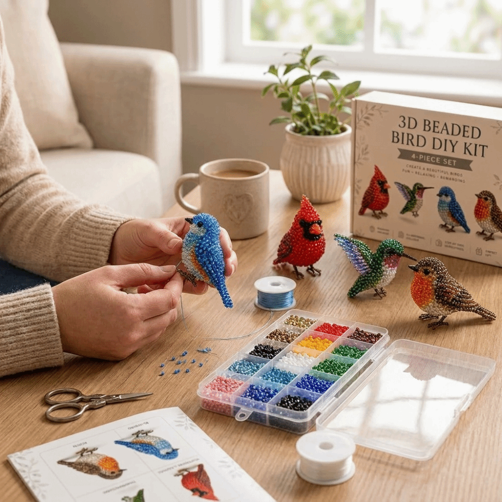 Handmade DIY Animal Bead Embro - Art Craft Education 评论和价格