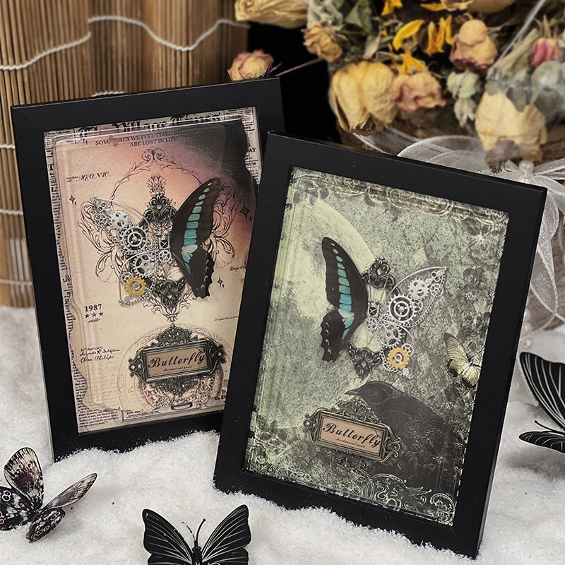 Steampunk Butterfly Frame DIY  - Art Craft Mirror 评论和价格