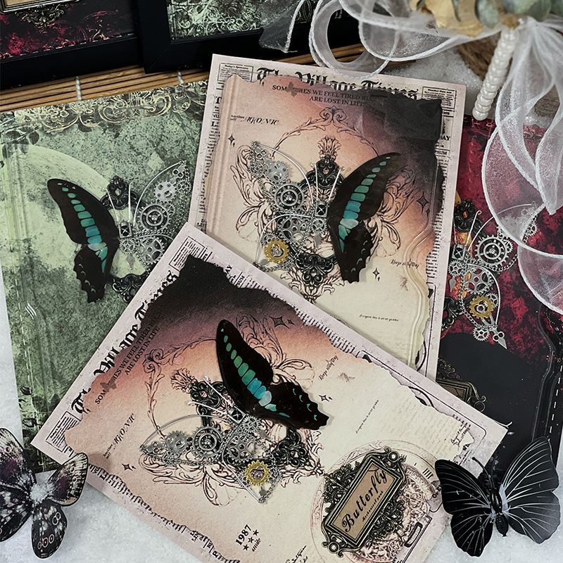 Steampunk Butterfly Frame DIY  - Art Craft Mirror 评论和价格