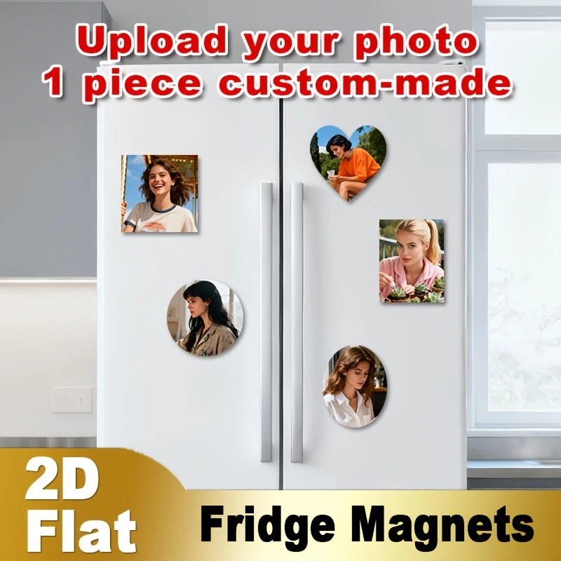 Custom Photo Fridge Magnet 2D  - Art Craft Kitchen 评论和价格