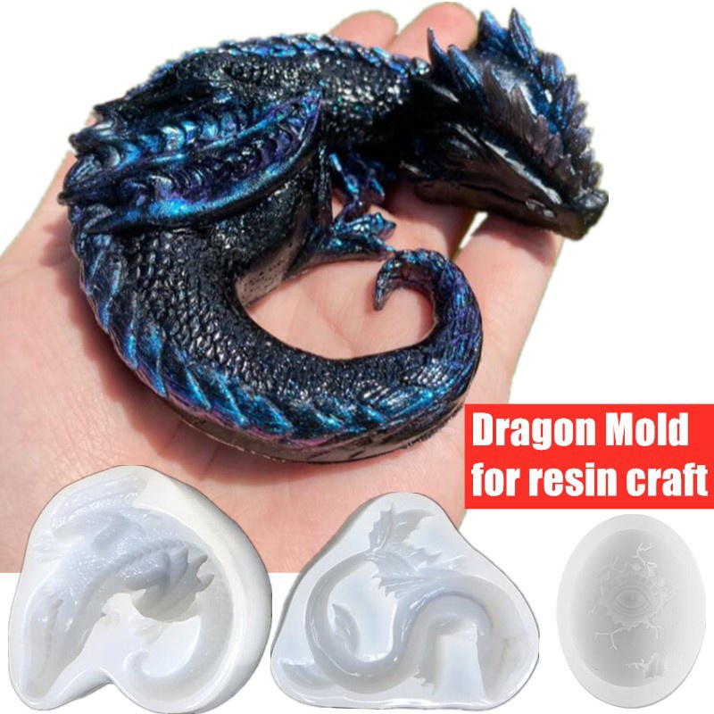 3 Styles Mirror Sleepy Dragon  - Art Craft Mirror 评论和价格