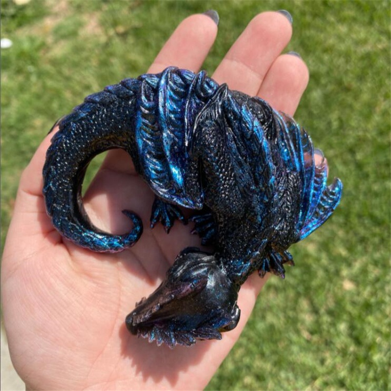 3 Styles Mirror Sleepy Dragon  - Art Craft Mirror 评论和价格