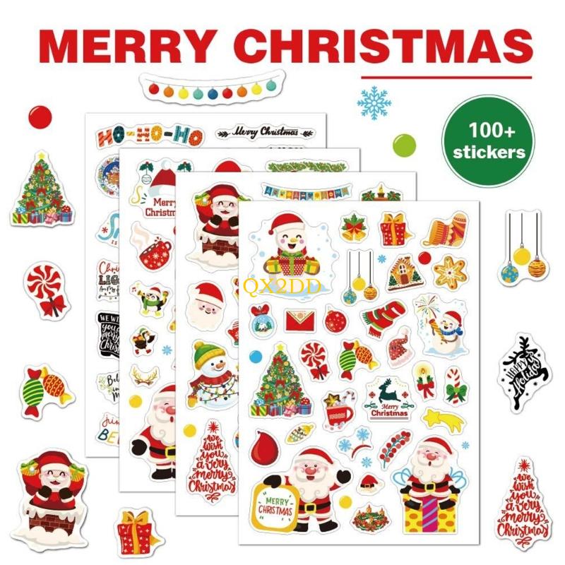 QX2D Christmas Foil Sticker Fo - Art Craft Mirror 评论和价格
