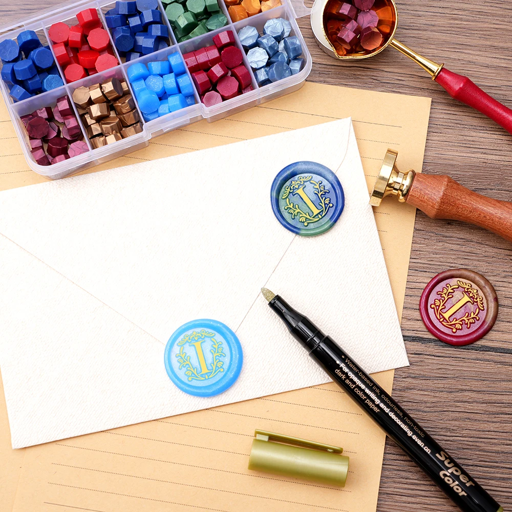 Colorful Sealing Wax Kit Alpha - Batik Wax Kit 评论和价格