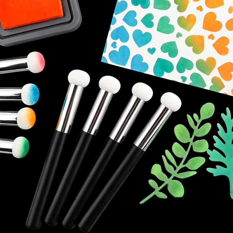 1/2/4Pcs Sponge Art Brushes So - Art Craft Classes 评论和价格