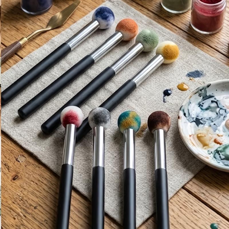 1/2/4Pcs Sponge Art Brushes So - Art Craft Classes 评论和价格