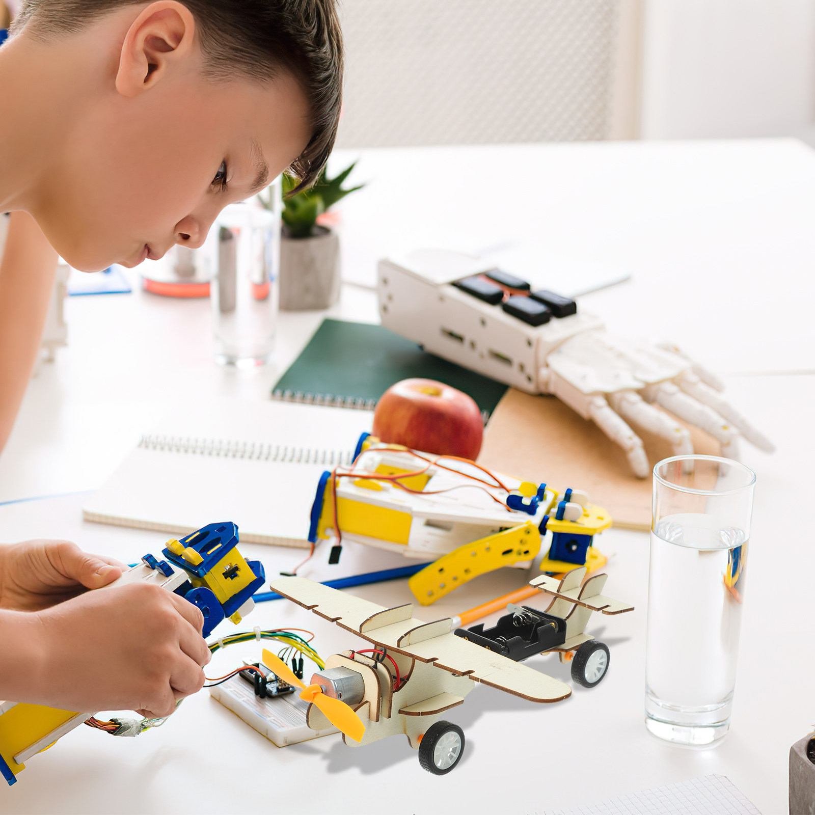 1Set Wooden Glider Plane DIY S - Art Craft Education 评论和价格