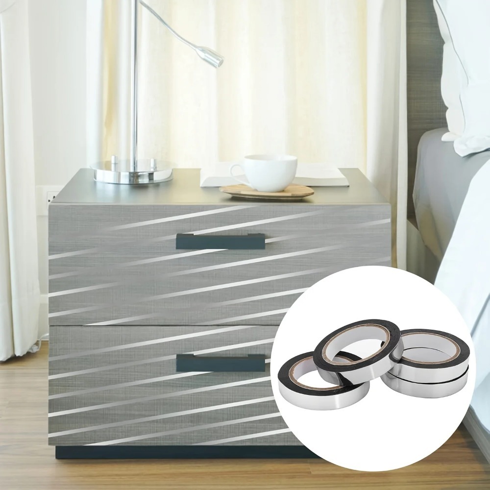 Silvery Metallic Mirror Tape,A - Art Craft Mirror 评论和价格
