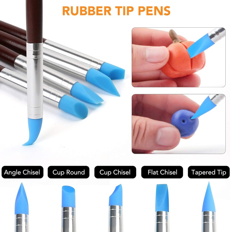 Air Dry Clay Tool Set Silicone - Air Dry Clay 评论和价格