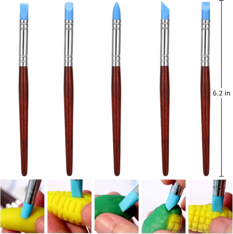 Air Dry Clay Tool Set Silicone - Air Dry Clay 评论和价格