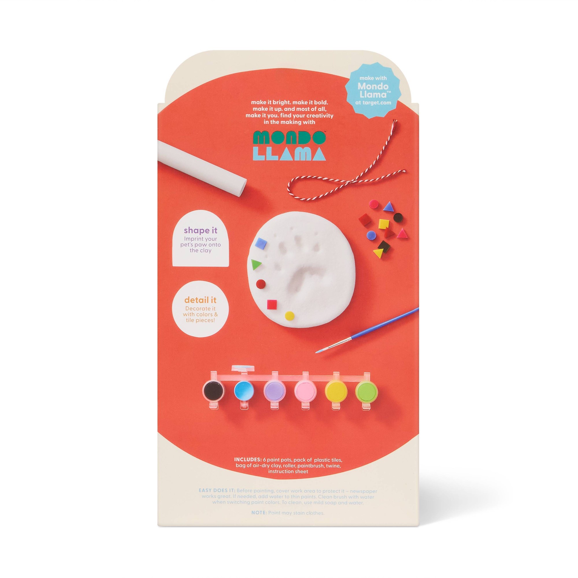 Pets Craft Air Dry Clay Paw Pr - Air Dry Clay 评论和价格