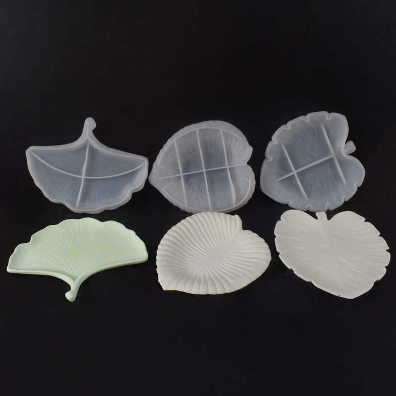 Plaster Cement DIY Leaf Dish M - Art Craft Mirror 评论和价格