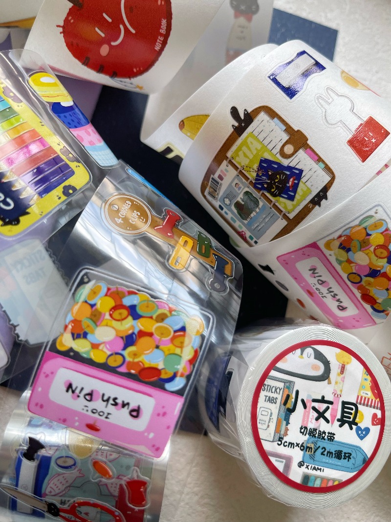 XIAMI Studio Small Stationery  - Washi Tape Rolls 评论和价格
