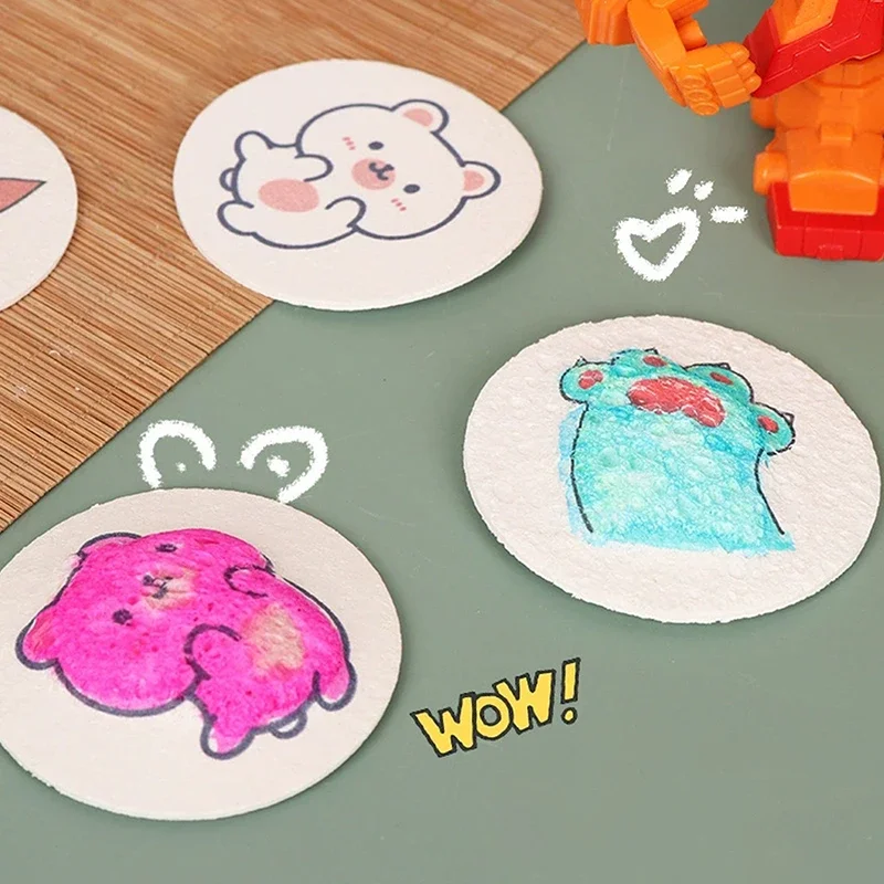 3D Puffy Foam Texture Painting - Art Craft Education 评论和价格