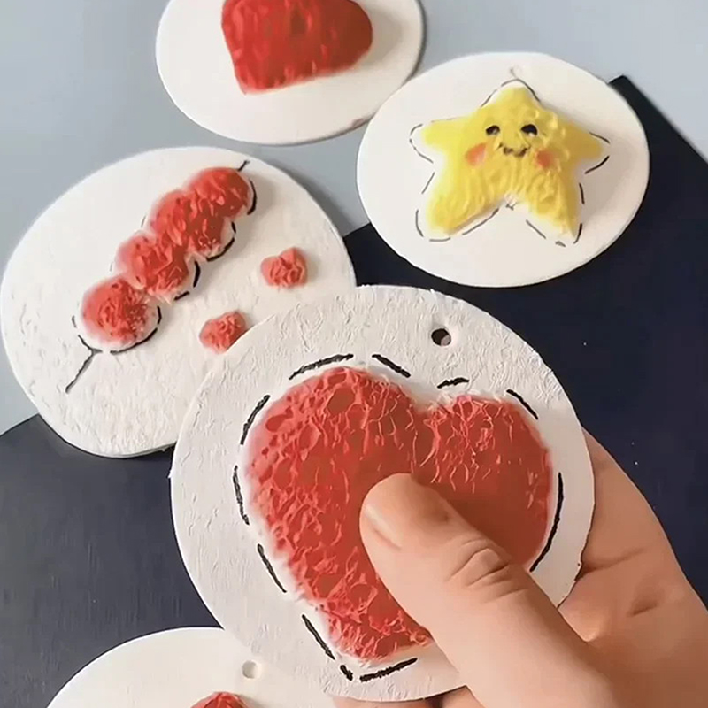 10Pcs 3D Magic Puffy Foam Text - Art Craft Education 评论和价格