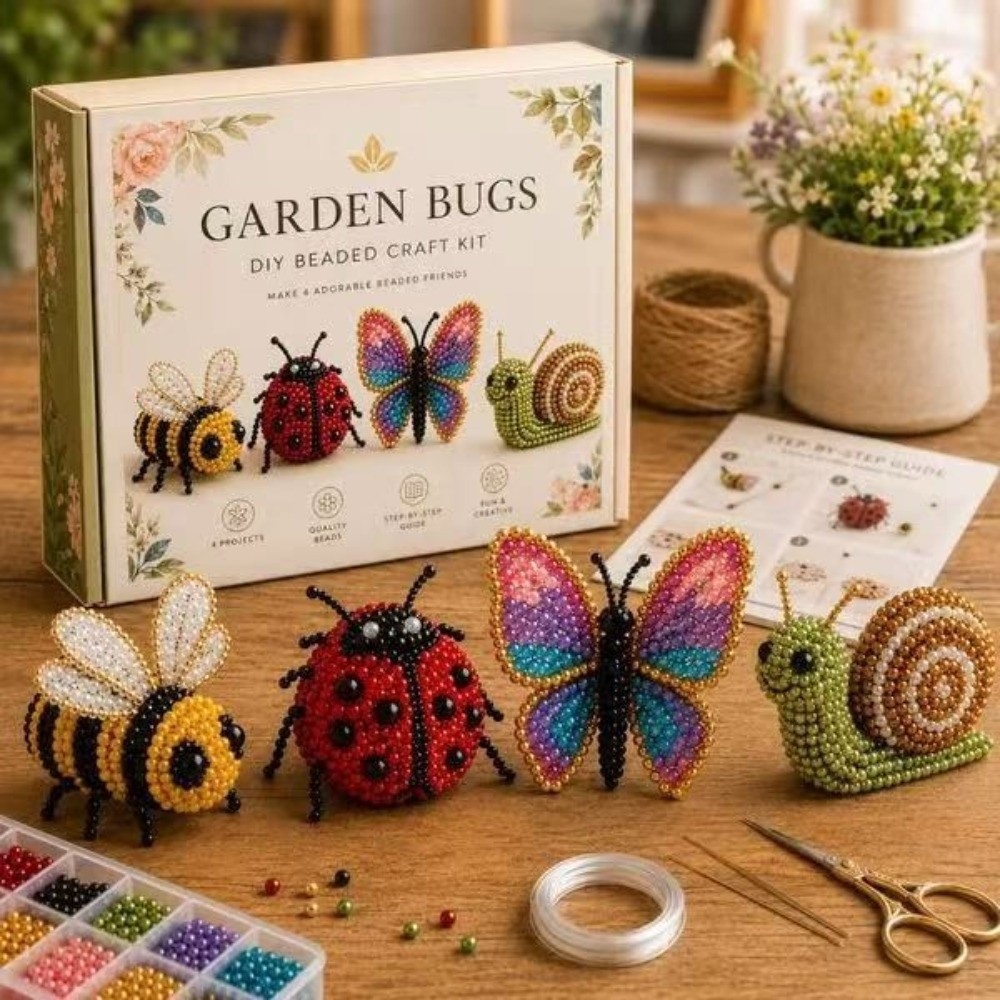 Handmade DIY Animal Bead Embro - Art Craft Education 评论和价格