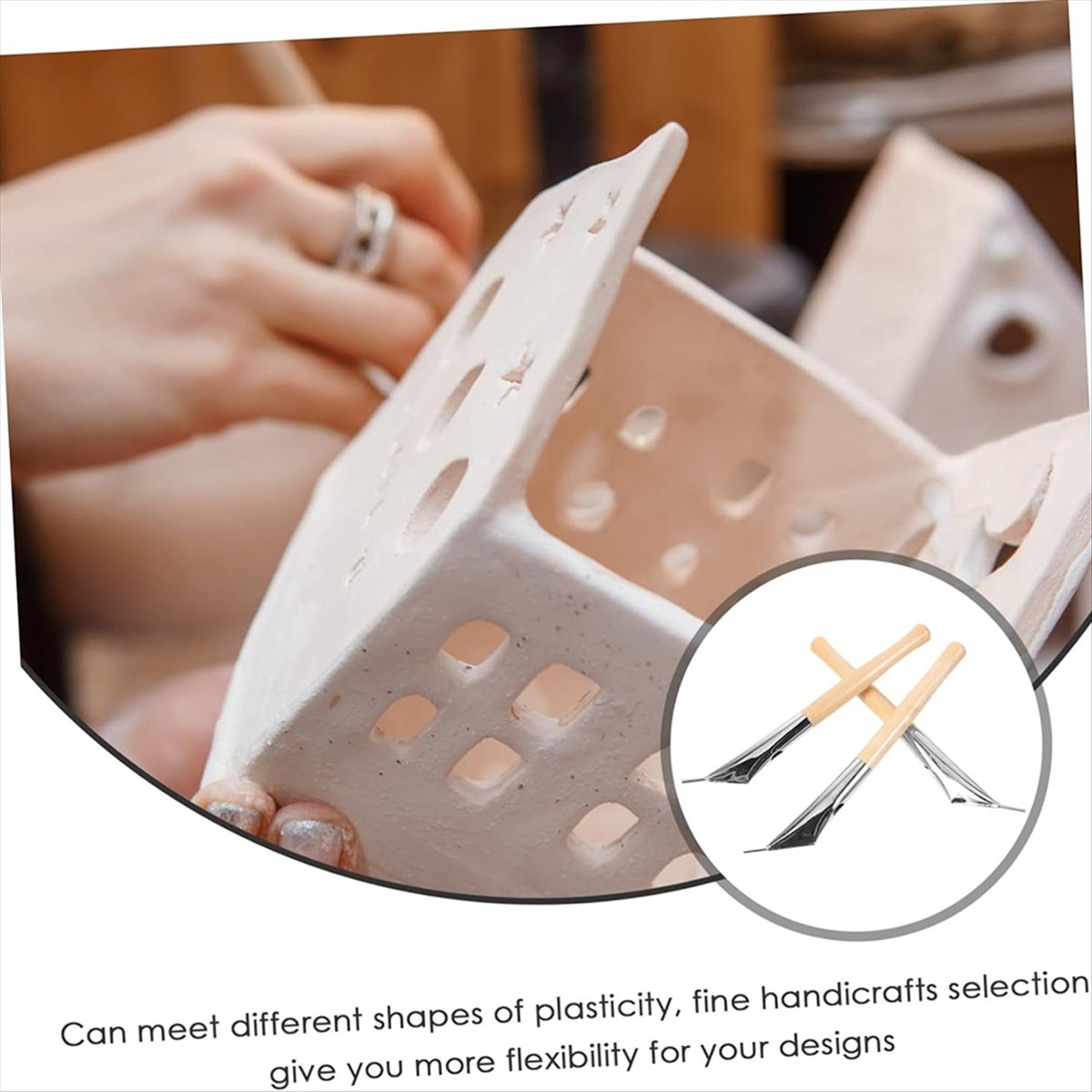 A008 3pcs Wax Tool Clay Tool W - Batik Wax Kit 评论和价格