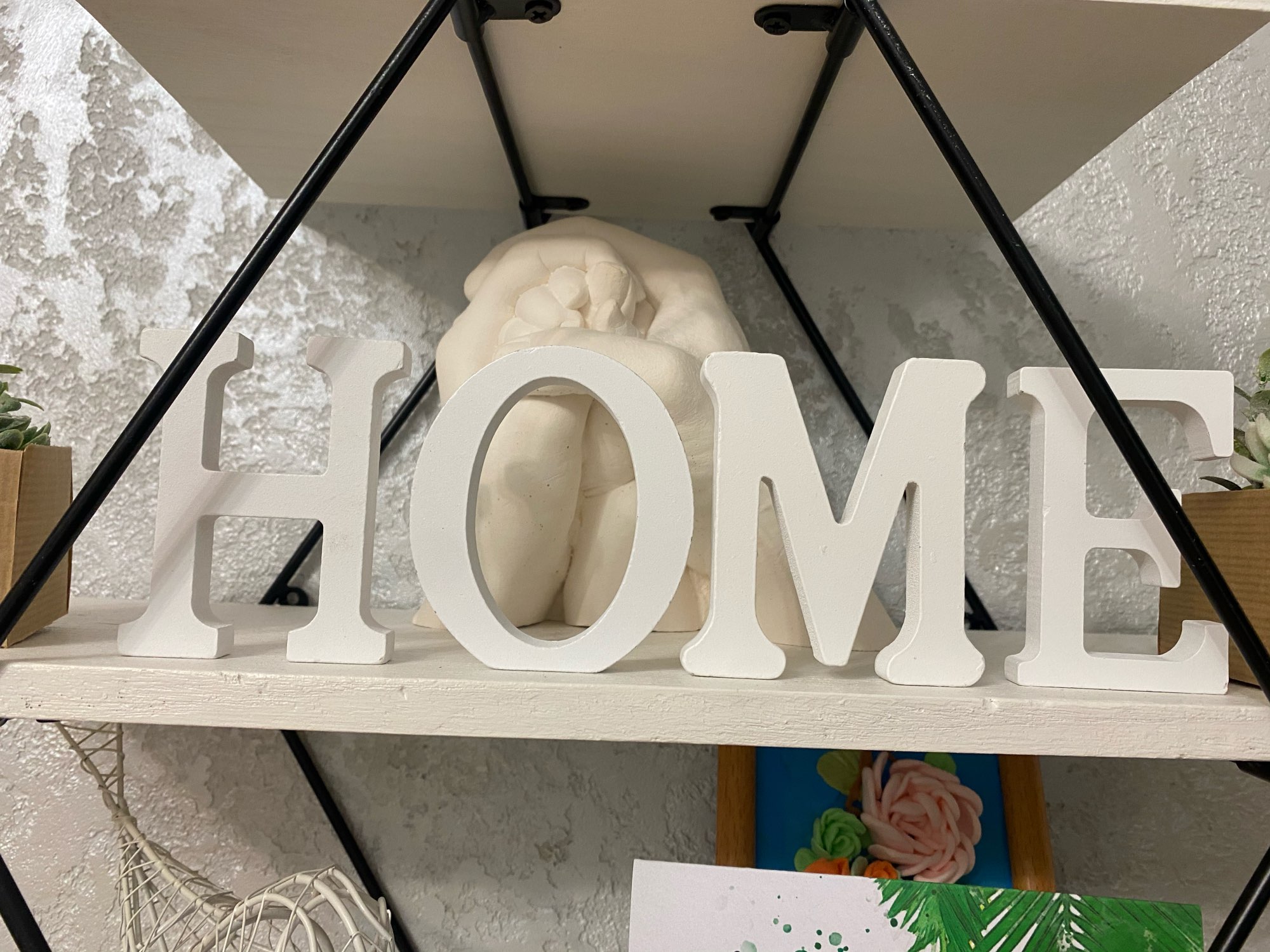 1pc 8CM White Wooden Letter En - Art Craft Names 评论和价格