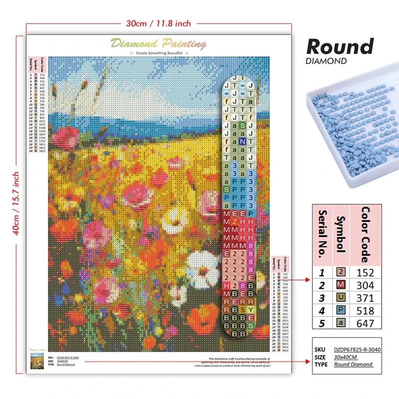 5D DIY Diamond Painting Kit Ne - Art And Craft New York 评论和价格