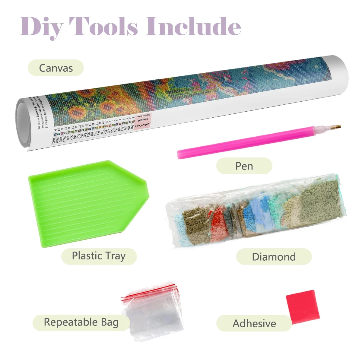 5D DIY Diamond Painting Kit Ne - Art And Craft New York 评论和价格