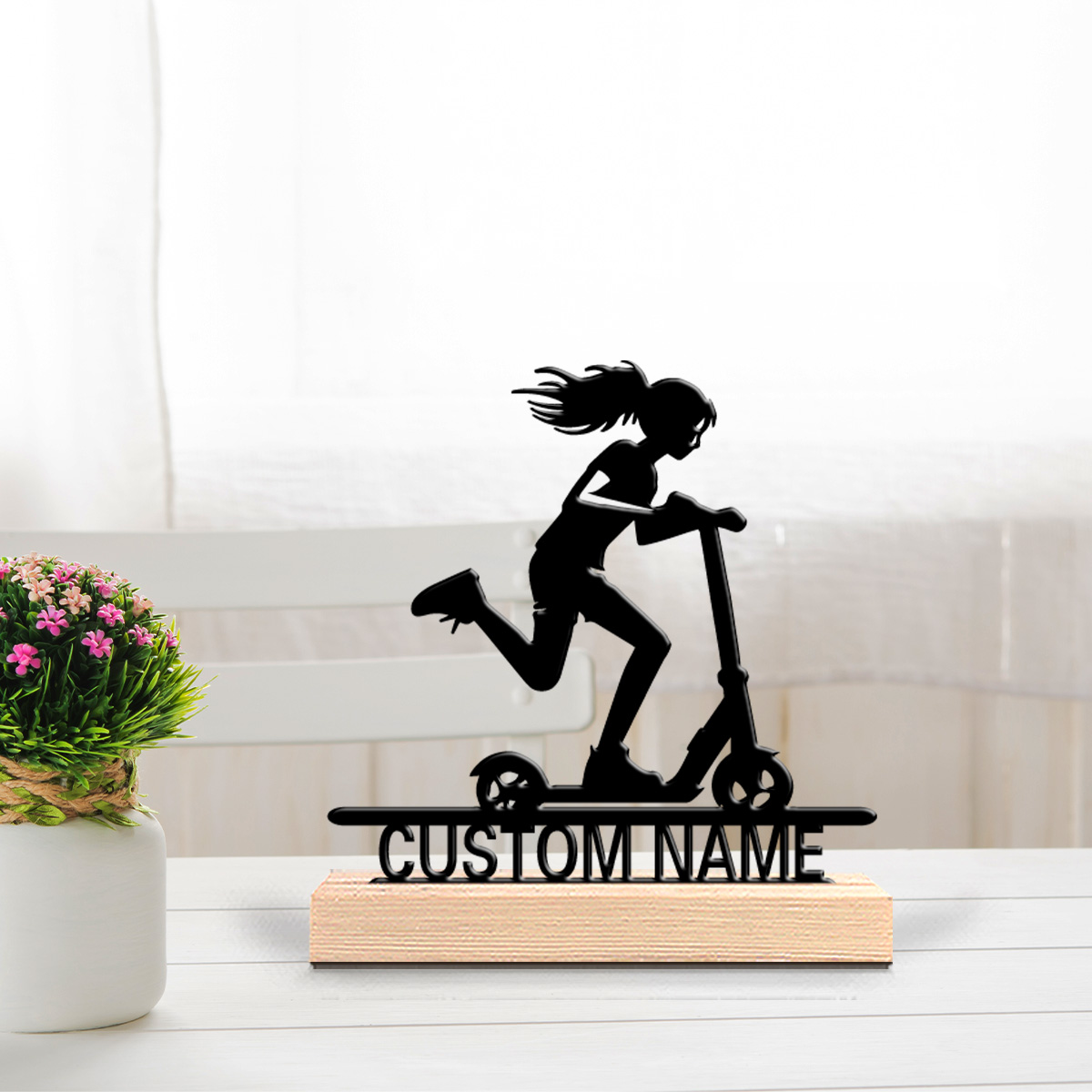 1pc scooter Custom Name Tin St - Art Craft Names 评论和价格
