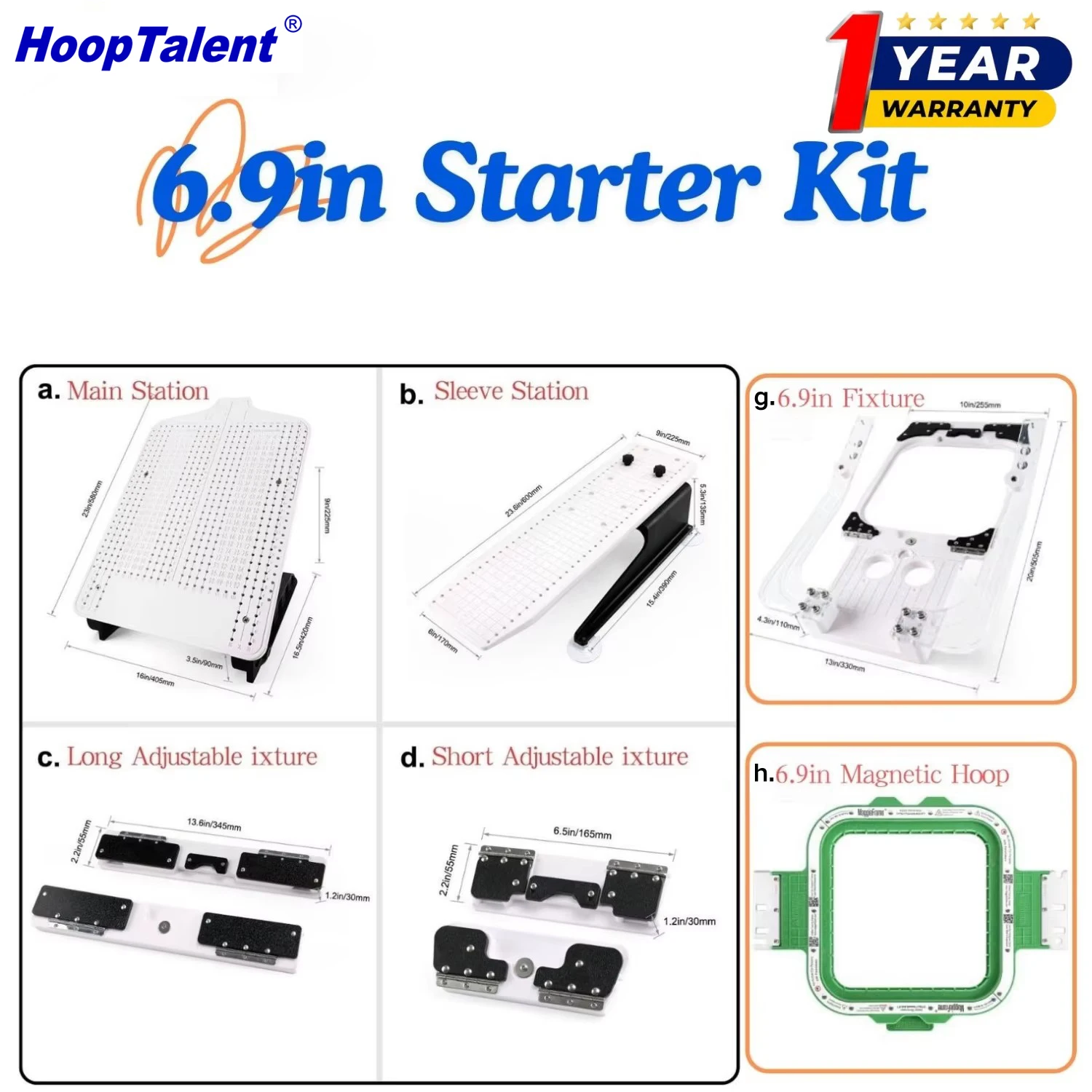 Hooping Station Kit for Ricoma - Embroidery Hoop Kit 评论和价格